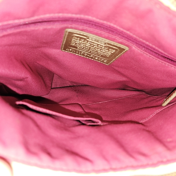 Coach Peyton Tattersall File Crossbody  Project Bag - Picture 6 of 13